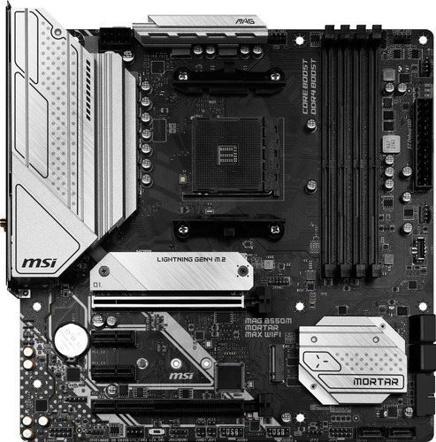 Placa Madre Msi Mag B550m Mortar Max Wifi Gaming Ryzen 5000