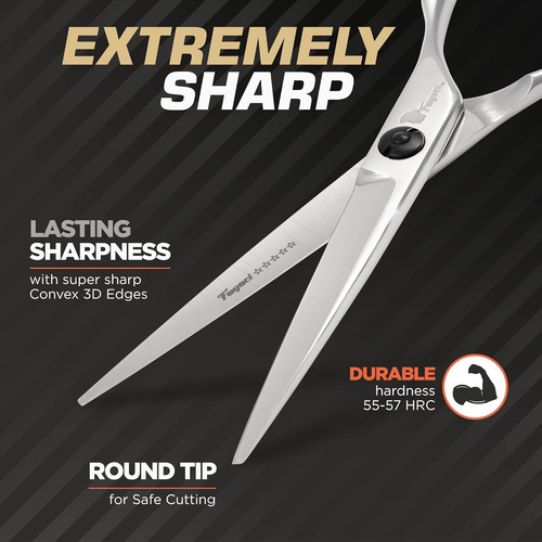 Tesoura De Cabelo Profissional Fagaci 6 Extremely Sharp Blad