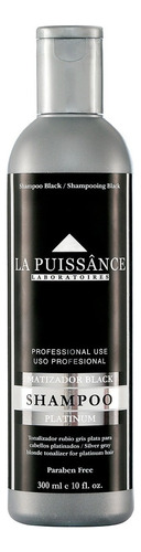 La Puissance Matizador Black Shampoo Pelo Rubio Gris X 300ml