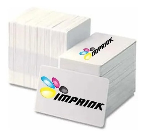 Imagen 2 de 6 de Tarjetas Pvc Imprimibles O Sublimables 230 Unidades Imprink