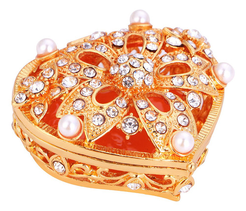 Joyero De Diamantes De Imitación, Joyero Portátil Con