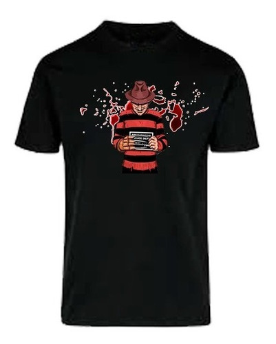 Playera Freddy Krueger, Estampado Manga Corta