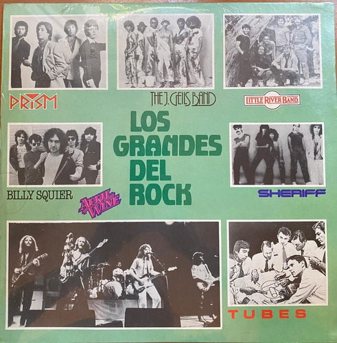 Disco Lp - Variado / Los Grandes Del Rock. Comp (1982)