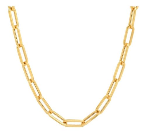 Imagen 1 de 4 de Cadena Collar  Oro 18k Forzet 55cm Hombre Mujer Garantia 
