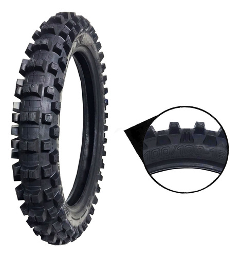 Pneu Technic Txc 100/100-18 Com Camara Yamaha Dt 200
