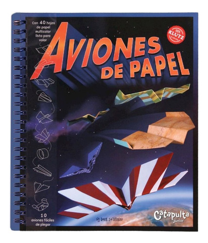 Aviones De Papel: 40 Hojas De Papel Multicolor Listas Para..