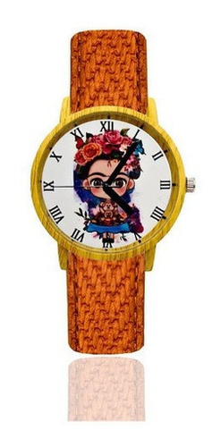 Reloj Frida Kahlo + Estuche Tureloj