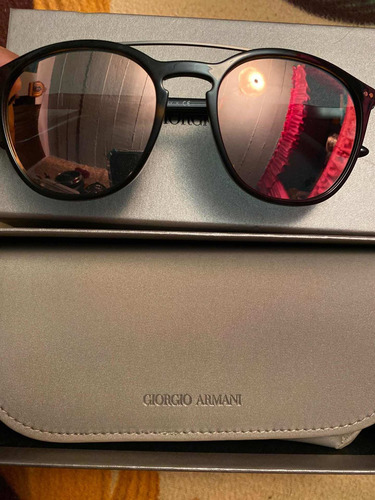 Lentes De Sol Giorgio Armani Dama En Color Rosa