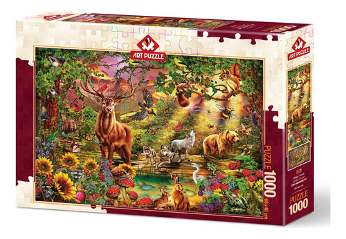 Rompecabezas Bosque Mágico 1000 Piezas, Art Puzzle