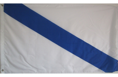 Bandera Galicia España (tamaño 90x150cm)doble Faz Polyester