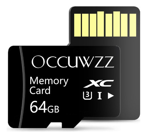 Tarjeta De Memoria Occuwzz 64gb Microsdhc 