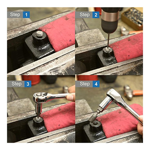 Neiko 04204a Hex Head Multi-spline Screw And Bolt Extractor
