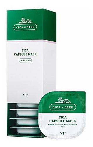 Vt Cosmetics Cica Capsule Mask- Cica Skincare | Redness Mask