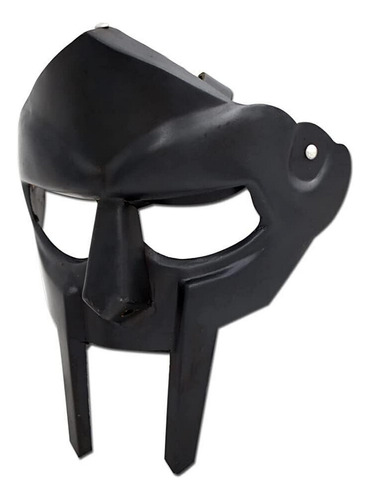 Máscara De Gladiador Mf Doom, Máscara Negra, Villano Loco, 1