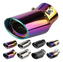 Comprar Tubo De Escape De Coche Silenciador Puntas De Acero Inoxidab