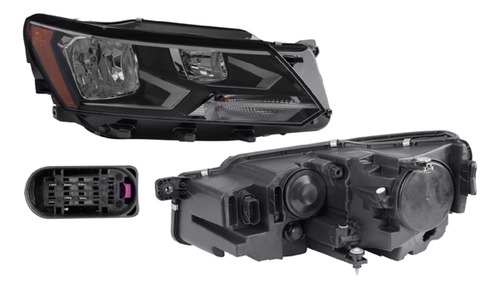 (par) Faros P/halogeno Vw Passat 2016 2017 2018 2019 Depo