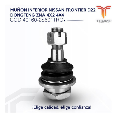 Muñon Inferior Nissan Frontier D22 Dongfeng Zna 4x4