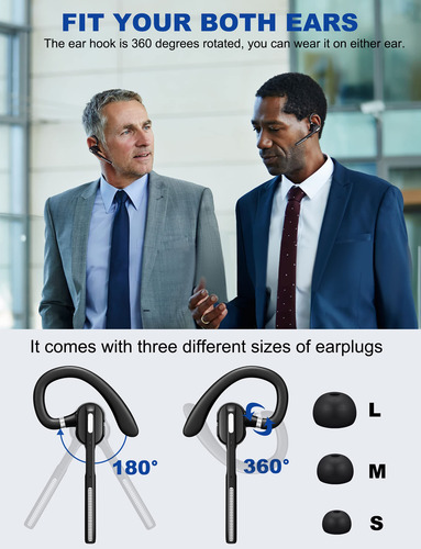 Auriculares Bluetooth Dechoyecho V5.1 Con Carcasa De Batería