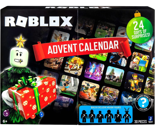 Calendario De Adviento Roblox Action, Incluye 2 Obras De Art