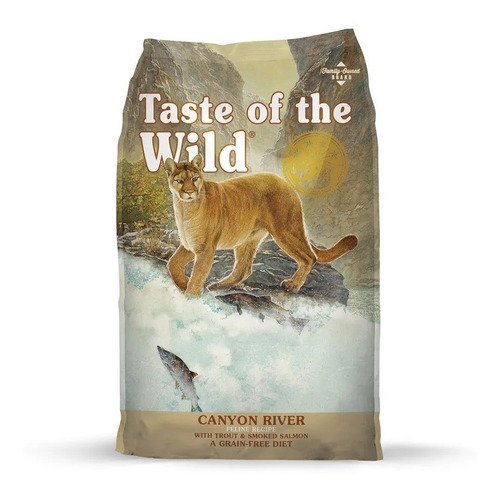 Alimento Para Gato Taste Of The Wild Canyon River Trsal 14 L