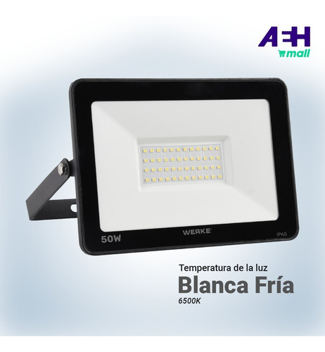 Imagen 4 de 9 de Reflector Led 50w Última Generación Exterior