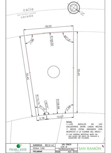 Imagen 1 de 4 de Terreno - San Ramon