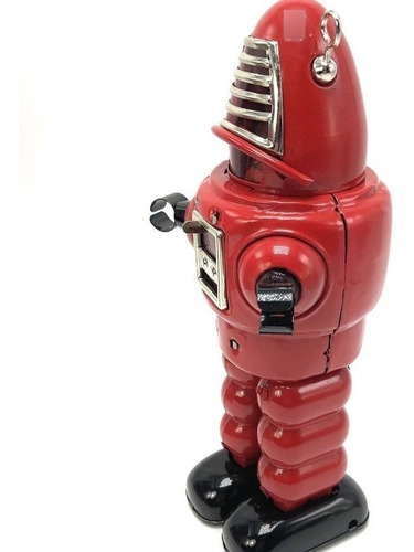 Robot De Cuerda Robby Tin Toy Estilo 50s Retro C2