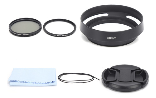 Kit De Filtro De Lente Uv Cpl 6 En 1, Tapa De Lente, Lente C