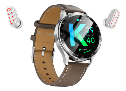 Smart Watch Hombres Bluetooth Auriculares Dos En Uno 2024