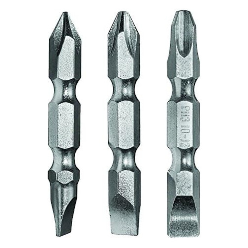 70280 Premium S2 Double Ended Screwdriving Bit Set, Phi...