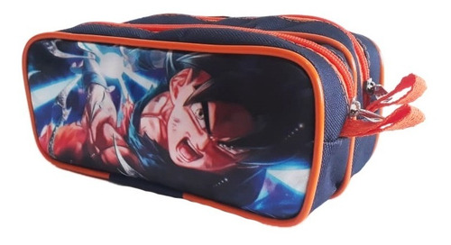 Kit Mochila De Costas Dragon Ball Instinto Superior Tam G