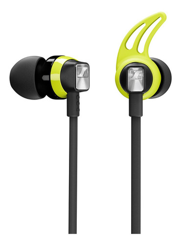 Imagen 4 de 6 de Auriculares Sennheiser Cx Sport In-ear Wireless Bluetooth Negro/verde