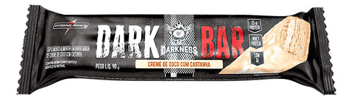 3 Unidades Barra Creme De Coco Com Castanhas 90gr Darkness
