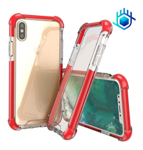 Imagen 8 de 8 de Funda Gruesa Para iPhone Rigido Uso Rudo Protector Acrigel