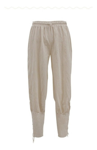 Men's Trousers With Ankle Strap Medieval Trousers