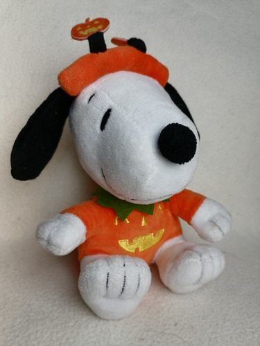 Peluche Original Snoopy Calabaza Hallmark Peanuts 20 Cm. 