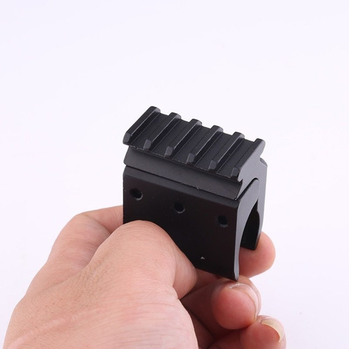 Imagen 4 de 8 de Adaptador De Montura Para Cañón Riel Picatinny Para Rifle