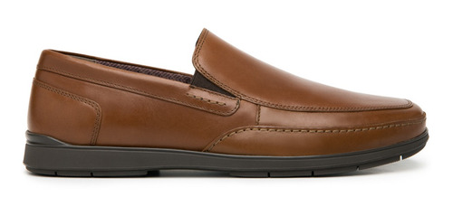 Mocasín Flexi Para Hombre Estilo 413701 Tan