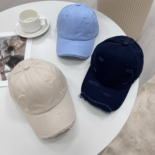 Gorra De Béisbol Ni Luo Shi Curved Eaves Con Protección Sola