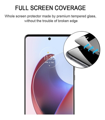 Para Película De Vidro Temperado Para Motorola Edge 30 Ultra