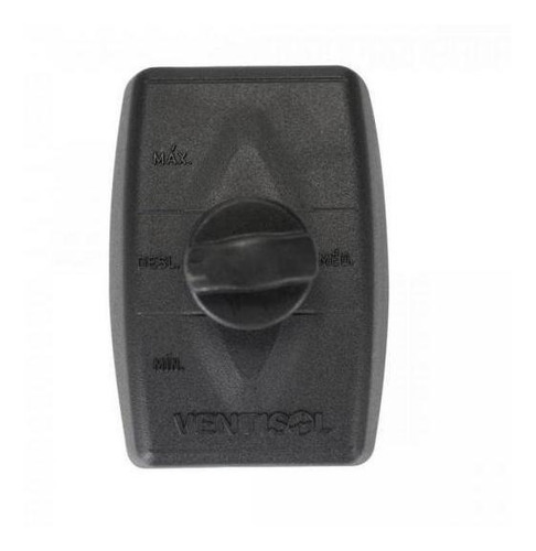 Ventilador Osc Parede 60cm New Preto 220v Premium Ventisol