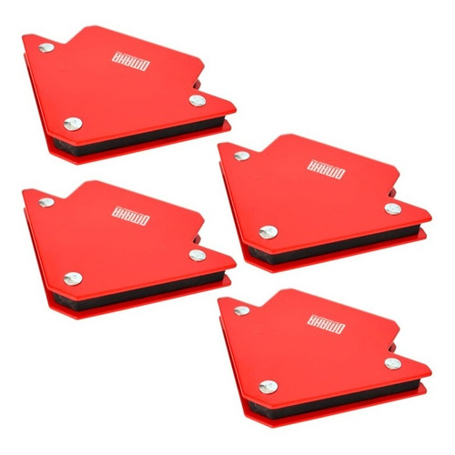 Imagen 1 de 6 de 4 Escuadras Magneticas Soporte Soldador Omaha 11 Kg 3 PuLG