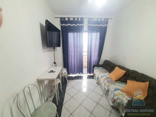 Apartamento Com 1 Dorm, Aviação, Praia Grande - R$ 196 Mil, Cod: 9335 - V9335