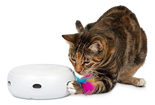 Juguete Interactivo Para Gatos Petfusion Emboscada Con Pluma