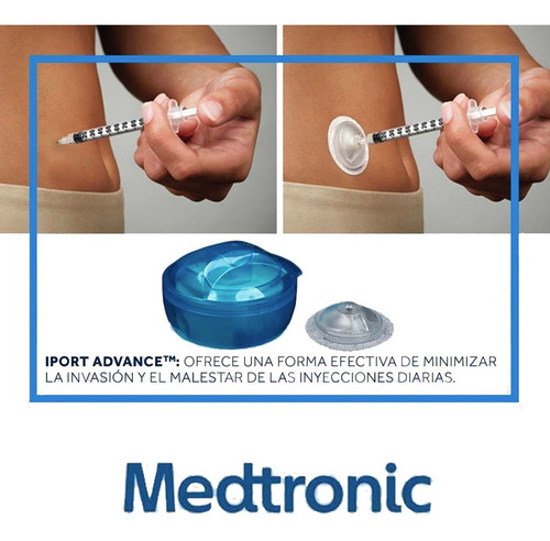 Imagen 2 de 2 de Medtronic I-port Advance Puerto Inyección Insulina 9mm