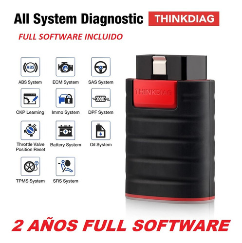 Escaner Bluetooth Thinkdiag Pro Full No X431 Lau  2 Años Act