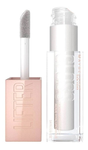 Labial Líquido Lifter Gloss Tono Pearl Maybelline New York Acabado Brillante Color 001 Pearl