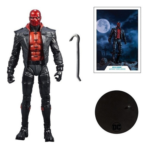 Figura De Juguete Mcfarlane De Batman Three Jokers Red Hood,