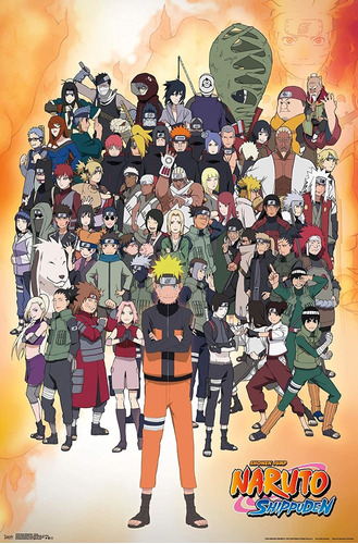 Naruto Shippuden Grupo   X  Version Sin Marco