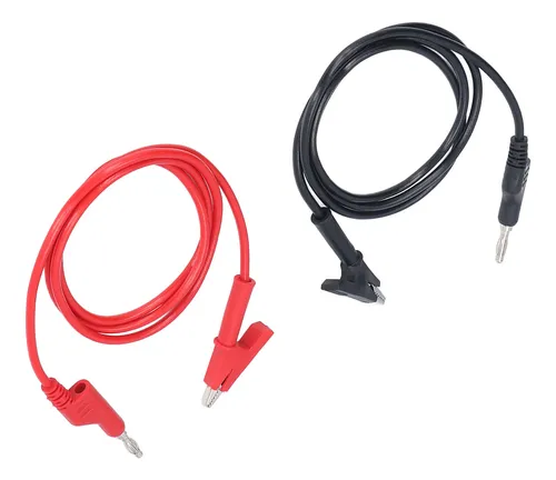 Cables De Prueba Tipo Banana Plug Moldeados Por Inyección De